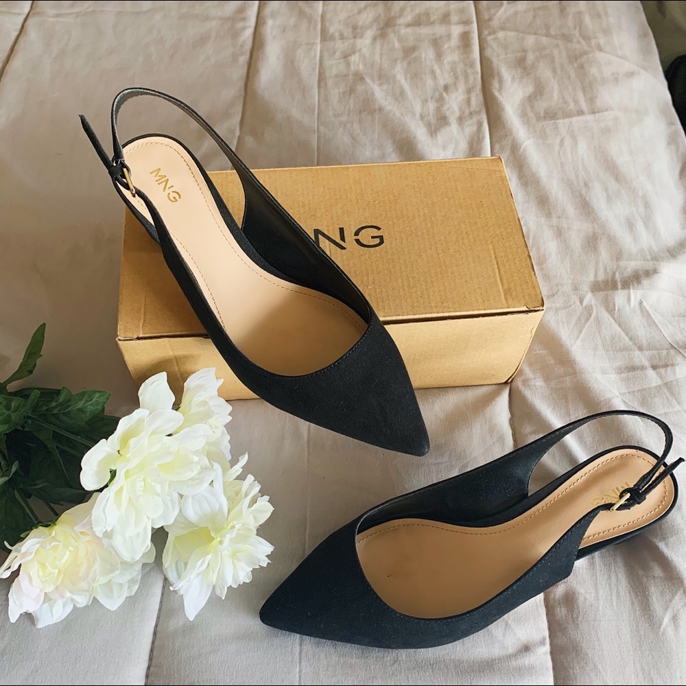 ‼️ FLASH SALE ‼️ Mango sling back shoes
